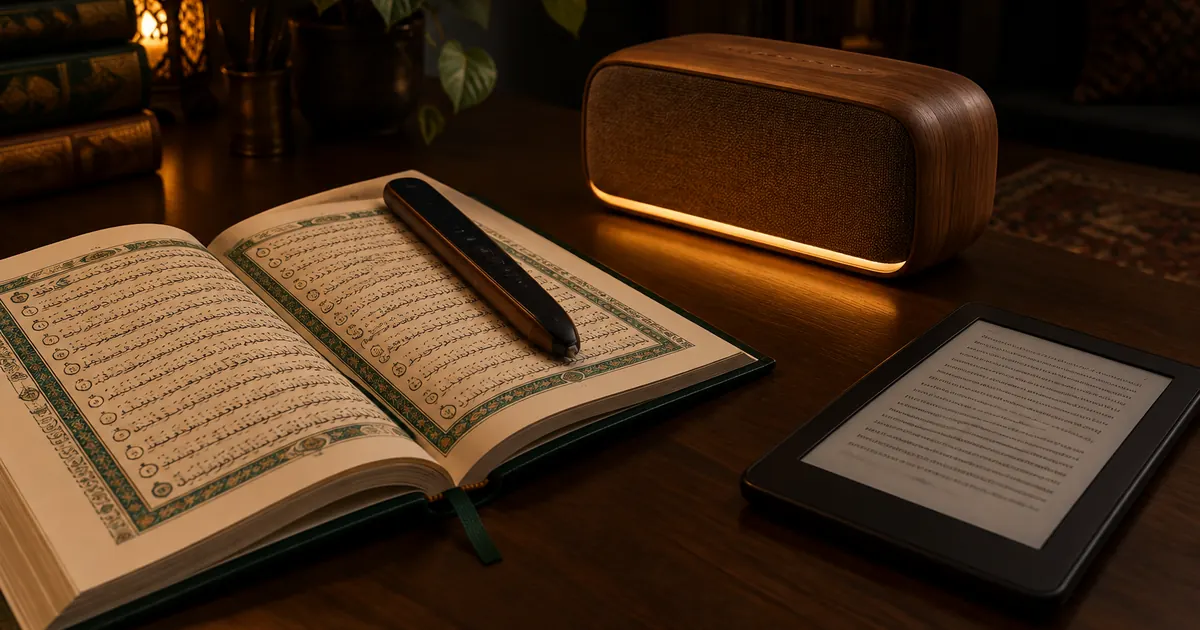 Quran Pens, Speakers, and E-Readers: Which Learning Tool Fits Whom